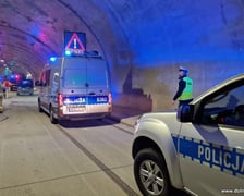 Ćwiczenia ratownicze w nowym tunelu na trasie S3
