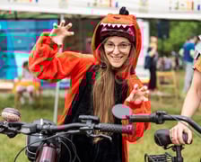 Wrocławskie Święto Rowerzysty w parku Tołpy