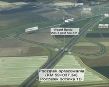 Wizaulizacje przebiegu trasy S8 między Bardem a Ząbkowicami Śląskimi