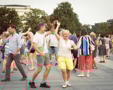 Potańcówka na pl. Wolności we Wrocławiu 20.07.2024