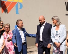 <p>Uroczyste otwarcie Centrum Aktywności Lokalnej na Hubach (31.07.2024)</p>