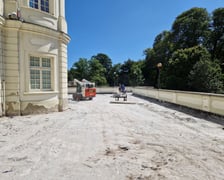 Remont zamku w Leśnicy