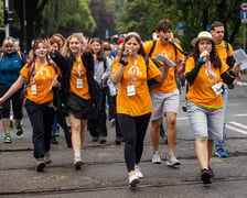 Początek pieszej pielgrzymki na Jasną Górę we Wrocławiu, 2 sierpnia 2024
