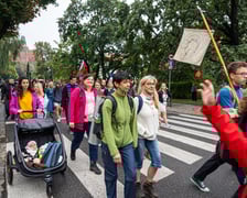 Początek pieszej pielgrzymki na Jasną Górę we Wrocławiu, 2 sierpnia 2024