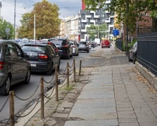 Ulica Pułaskiego w drugiej połowie sierpnia 2024