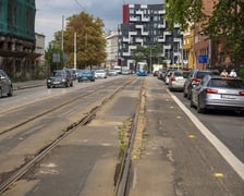 Ulica Pułaskiego w drugiej połowie sierpnia 2024