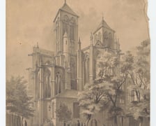 <p>Bazylika św. Wincentego w Metzu, 1874</p>