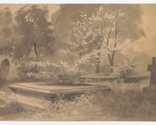 <p>Cmentarz w Hanowerze, 1877</p>