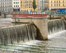 Widok na Odrę we Wrocławiu