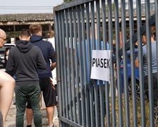Odbiór piasku spod ZDiUM-u, 16 września 2024
