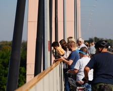 Most Milenijny nad Odrą we Wrocławiu: Dobry widok na Odrę