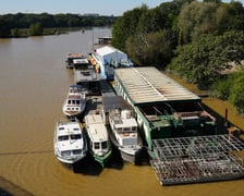 Most Milenijny nad Odrą we Wrocławiu: Dobry widok na Odrę