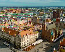 <p>Wrocław z drona. Rynek</p>