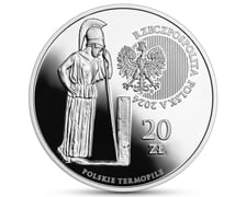 Moneta kolekcjonerska NBP. 20 zł z serii "Polskie Termopile" upamiętnia oblężenie Głogowa