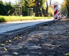 Wymiana nawierzchni na Ołtaszyńskiej, 16 października 2024