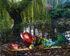 Dyniowe iluminacje w Ogrodzie Botanicznym we Wrocławiu