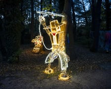 Lumina Park w Zamku Topacz pod Wrocławiem