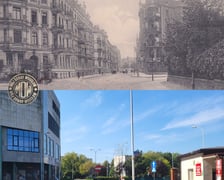 Współczesne i przedwojenne zdjęcia Wrocławia, ul. Gwiaździsta