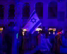 86. rocznica Nocy Kryształowej - marsz pamięci we Wrocławiu. 9 listopada 2024