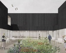 <p>Projekt Dom Społeczności Śląskiej. Adaptacja teren&oacute;w poprzemysłowych w Bytomiu</p>