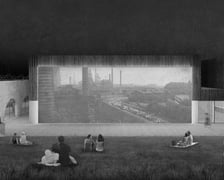 <p>Projekt Dom Społeczności Śląskiej. Adaptacja teren&oacute;w poprzemysłowych w Bytomiu</p>