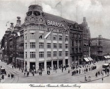 Dom towarowy Braci Baraschsów po gruntownej przebudowie otwarto 29 września 1929 r., pocztówka