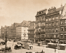 Tak wyglądał wrocławski rynek w latach 1880-1900
