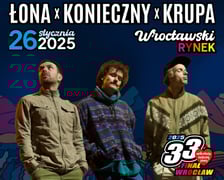 <p>Finał WOŚP 2025 we Wrocławiu. Łona x Konieczny x Krupa</p>