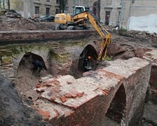 Prace archeologiczno-architektoniczne w pałacu Hatzfeldów we Wrocławiu