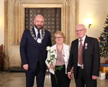 Sala Wielka Ratusza, spotkanie z parami z wieloletnim stażem, 9 grudnia 2024