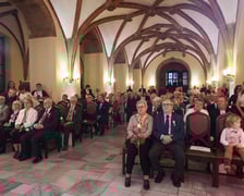 Sala Wielka Ratusza, spotkanie z parami z wieloletnim stażem, 9 grudnia 2024