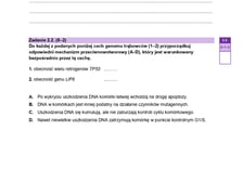 Matura próbna z biologii, poziom rozszerzony, arkusz z pytaniami