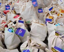Paczki Dobrych Relacji dla mieszkańców. Spotkanie w Leśnicy