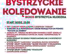 Program Bystrzyckiego Kolędowania, 14 grudnia, od godz. 15