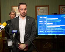 Miejskie dofinansowanie sportu dzieci i młodzieży - konferencja prasowa 16.12.2024 r.