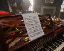 Plan filmu "Chopin, Chopin!" we Wrocławskiej Wytwórni Filmowej