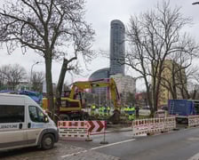 Awaria magistrali wodociągowej przy ul. Zaporoskiej, na miejscu pracują ekipy MPWiK