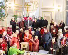 Noworoczne i opłatkowe spotkanie przewodników turystycznych w kościele Opatrzności Bożej