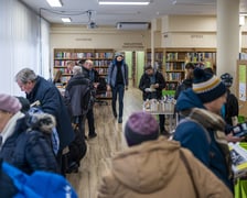 Kiermasz książek w bibliotece przy ul. Szewskiej 78 we Wrocławiu