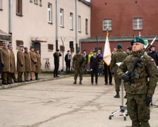 <p>Uroczystości upamiętniające ofiary marszu śmierci. Wrocław, Leśnica, 23.01.2025</p>