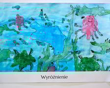 <p>III edycja Międzyszkolnego Konkursu Plastycznego dla Powiatu Wrocławskiego "Nasze spotkania z tw&oacute;rczością Jana Brzechwy" - praca plastyczna</p>