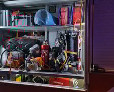 <p>Pożar przy ul. Polaka we Wrocławiu.</p>