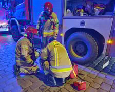 <p>Pożar przy ul. Polaka we Wrocławiu.</p>