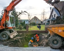 Budowa kanalizacji na osiedlu Jerzmanowo-Jarnołtów-Strachowice-Osiniec