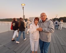Pani Gina i Pan Aleksander podczas jednej ze swoich wycieczek