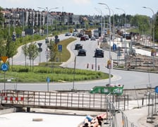<p>Budowa buspasa na Jagodno</p>