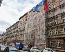 Remontowane kamienice na Prądzyńskiego (marzec 2025)