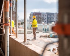 Budowa ZSP na Zwycięskiej (koniec lutego 2025 roku)