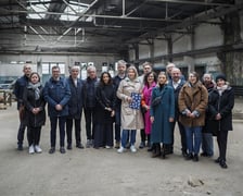 Konferencja w hali przy Kolejowej, przyszłej BWA Wrocław (26 marca 2025 r.)