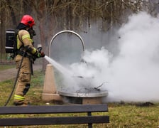 <p>Ewakuacja mieszkańc&oacute;w DPS w ramach ćwiczeń słuzb i programy Bezpieczny Wrocław</p>